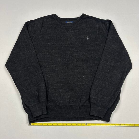 Polo Ralph Lauren Charcoal Grey Sweatshirt - Picture 6 of 6